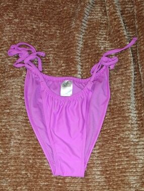 wild fable Pink Tie-Side Bikini Bottoms